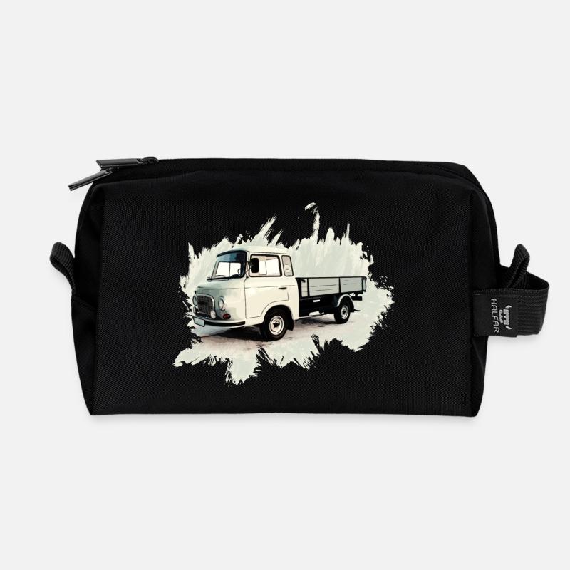 BARKAS B1000 Pritschenwagen - Recycelte Kulturtasche - Schwarz