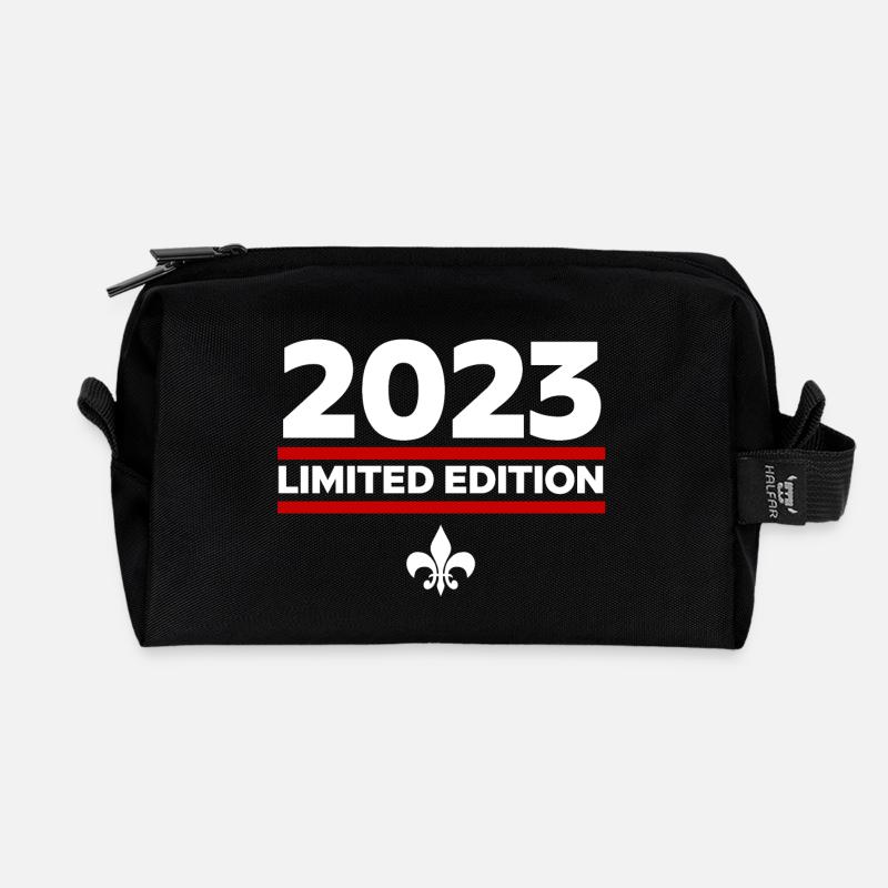 2023 Limited Edition - Recycelte Kulturtasche - Schwarz