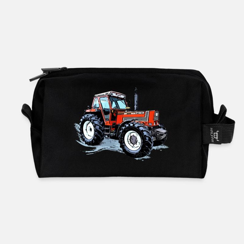 Traktor Turbo DT 160 90 - Recycelte Kulturtasche - Schwarz