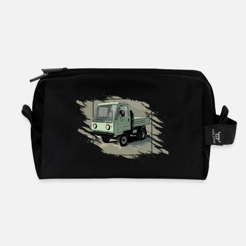 MULTICAR M24 DDR LKW - Recycelte Kulturtasche - Schwarz