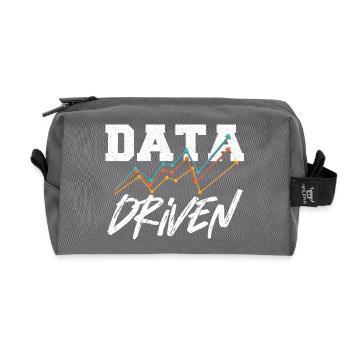 Datengesteuerter Befehl für Data Science Collector - Recycelte Kulturtasche - Anthrazit - Vorne