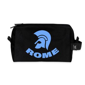 Rome - Recycled Toiletry Zip Bag - black - Front