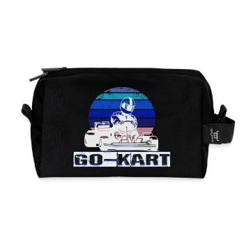 Kart - Recycled Toiletry Zip Bag - black - Front