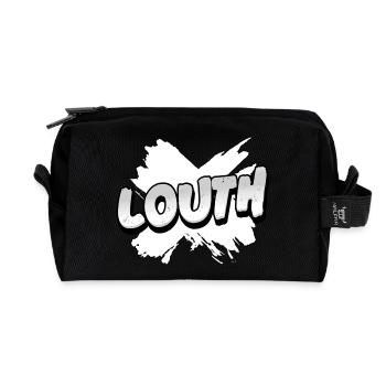 County Louth, Irland - Recycelte Kulturtasche - Schwarz - Vorne