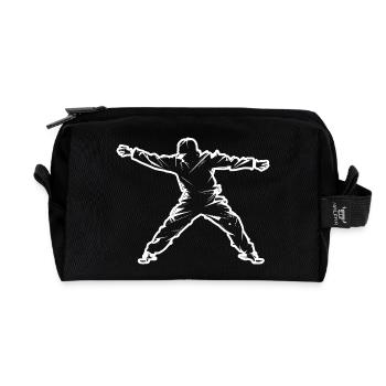 Breakdancer - Recycelte Kulturtasche - Schwarz - Vorne