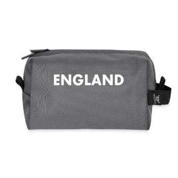 angleterre - Trousse de toilette en tissu recyclé - anthracite - Devant