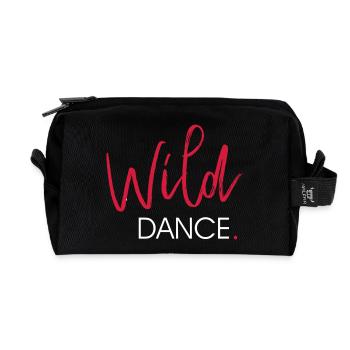 Danse sauvage - Danse shirt - Trousse de toilette en tissu recyclé - noir - Devant