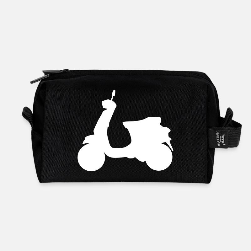 Roller - Recycelte Kulturtasche - Schwarz