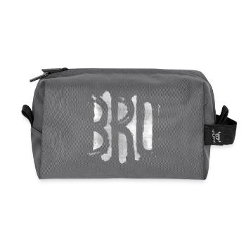BRO Bruder - Recycelte Kulturtasche - Anthrazit - Vorne