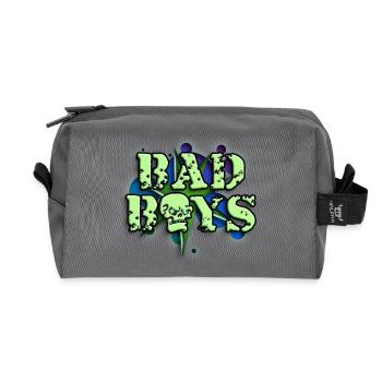 bad_boys_b_012014 - Recycelte Kulturtasche - Anthrazit - Vorne