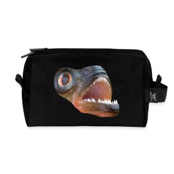 piranha am431 - Recycled Toiletry Zip Bag - black - Front