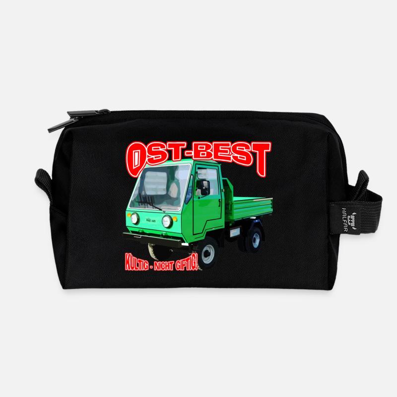 Multicar M25 bunt - Recycelte Kulturtasche - Schwarz