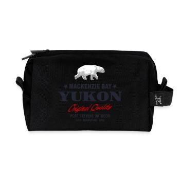 Yukon - Polar Bear - Eisbär - Recycelte Kulturtasche - Schwarz - Vorne