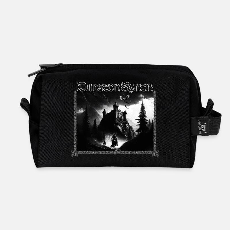 Dungeon Synth - Recycelte Kulturtasche - Schwarz