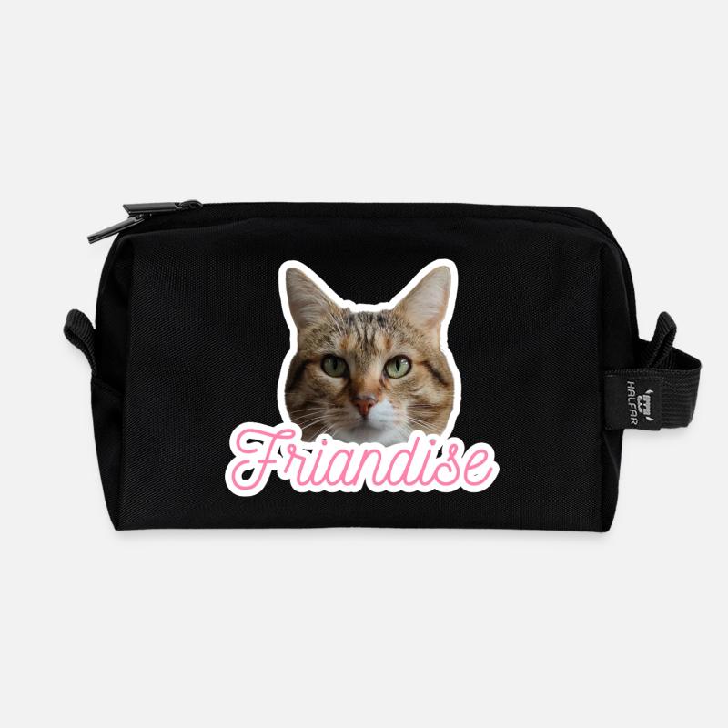 Missty Treat - Recycelte Kulturtasche - Schwarz