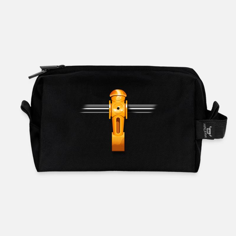 Kickers - Recycled Toiletry Zip Bag - black