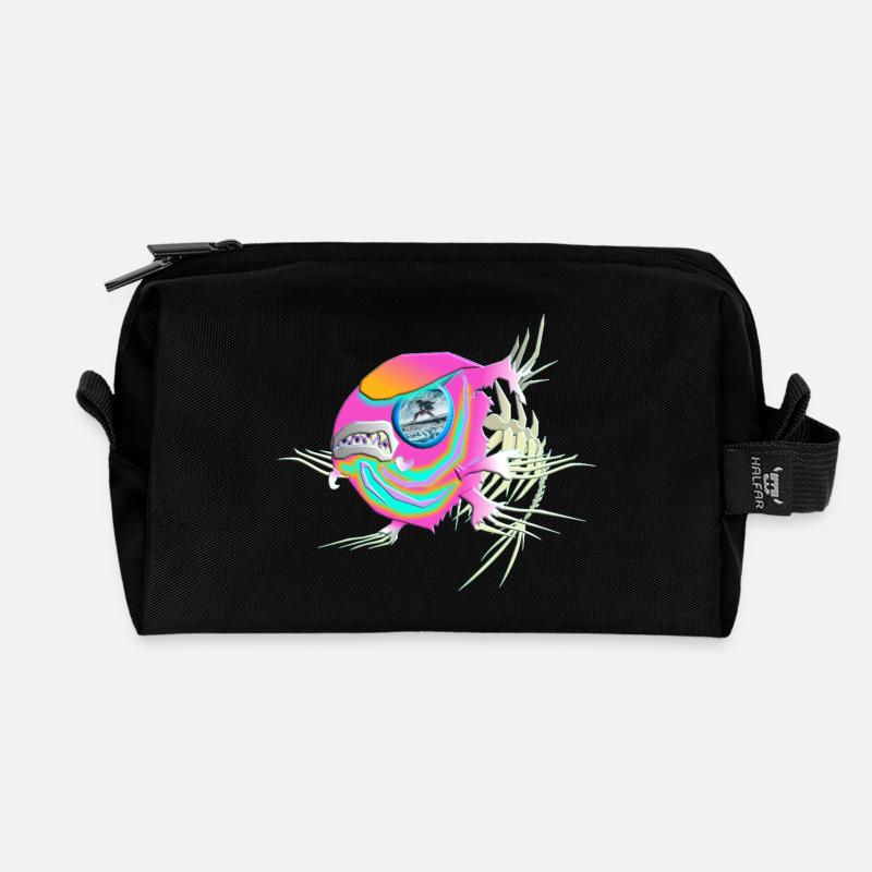 Eastcoastspreat - Recycelte Kulturtasche - Schwarz