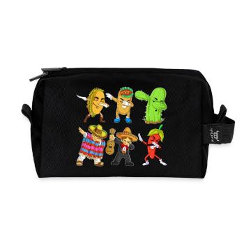 Cinco de Mayo Dab Shirt - Trousse de toilette en tissu recyclé - noir - Devant
