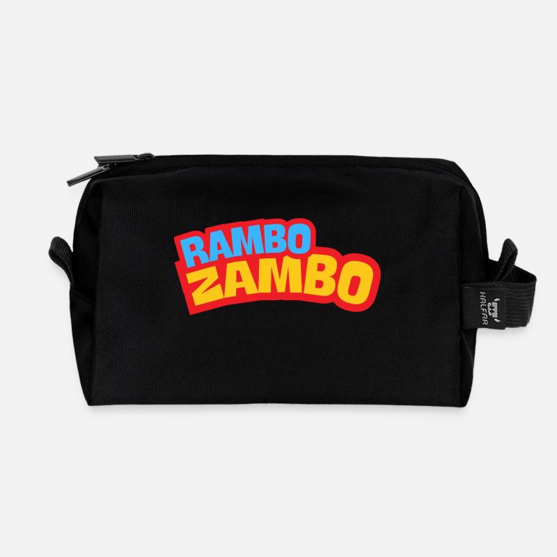 RAMBO ZAMBO 2025 - Recycelte Kulturtasche - Schwarz