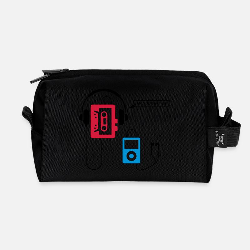 POD 3 - Trousse de toilette en tissu recyclé - noir
