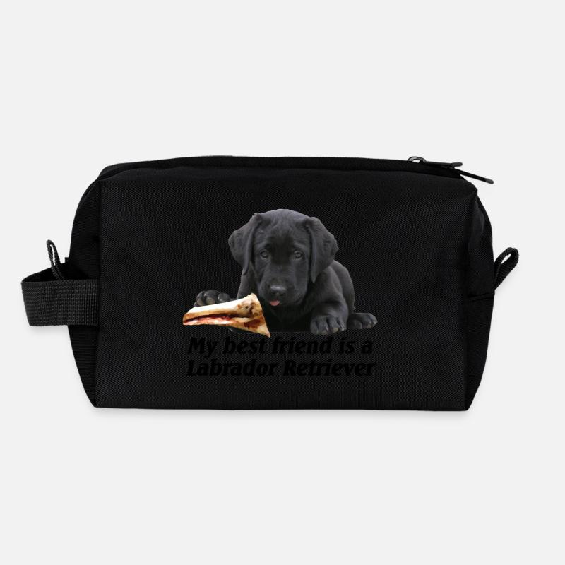 Labrador Retriever_schwarz Recycelte Kulturtasche