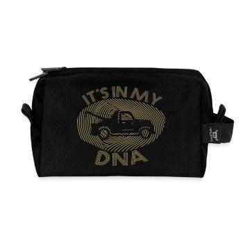 Tow Driver Gift Ideas - Recycled Toiletry Zip Bag - black - Front