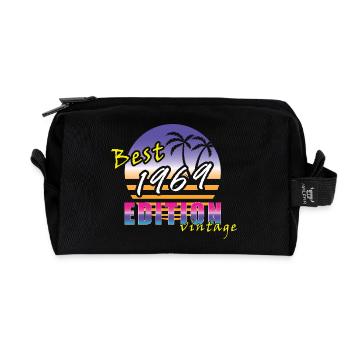 Best Edition 1969 - Recycelte Kulturtasche - Schwarz - Vorne