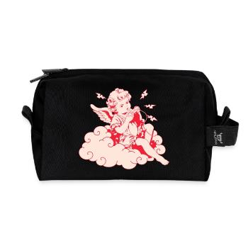 Angry Gaming Cherub – Lag Lightning - Recycled Toiletry Zip Bag - black - Front