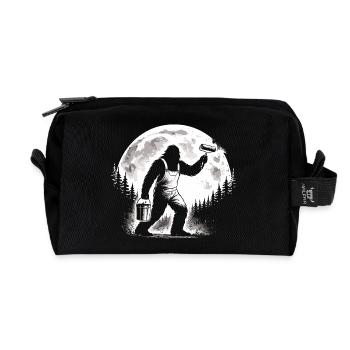 Bigfoot Painters and Varnishers - Recycled Toiletry Zip Bag - black - Front