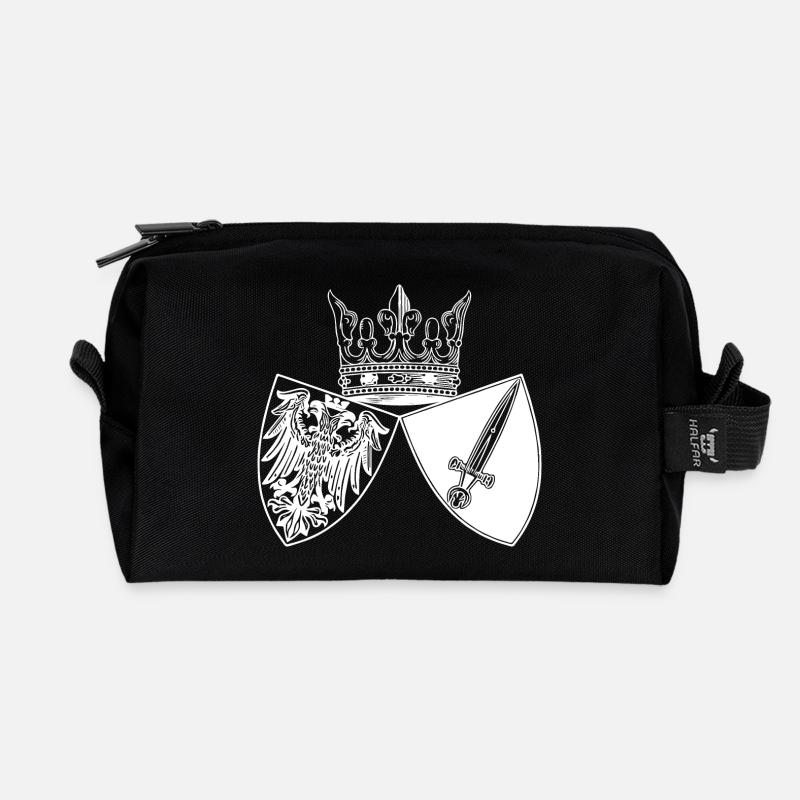 Essen - Stadt - Adler - Schild und Krone - Wappen - Recycelte Kulturtasche - Schwarz