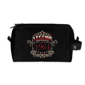 Eine Legende wurde 1964 geboren - Vintage Stil zum - Recycelte Kulturtasche - Schwarz - Vorne