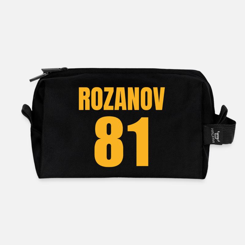 Rozanov - Recycelte Kulturtasche - Schwarz