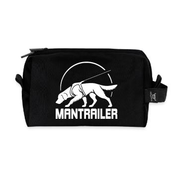 Golden Retriever MANTRAILER Chiens de recherche Chien - Trousse de toilette en tissu recyclé - noir - Devant