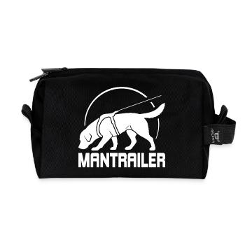 Labrador MANTRAILER Chiens de recherche Chiens Saules chiens - Trousse de toilette en tissu recyclé - noir - Devant