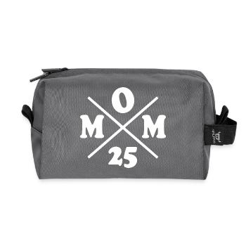 Mom 25 - mom 2025 - Recycelte Kulturtasche - Anthrazit - Vorne