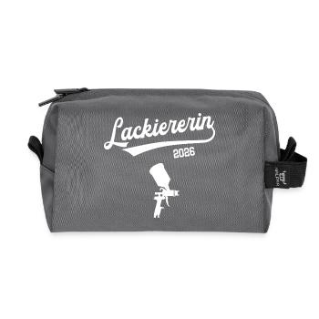 Painter 2026 Apprenticeship Exam Painter - Recycled Toiletry Zip Bag - anthracite - Front