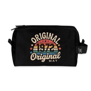 Mai 1972: Das Original Mai 1972 – Klassische Ausgabe - Recycelte Kulturtasche - Schwarz - Vorne