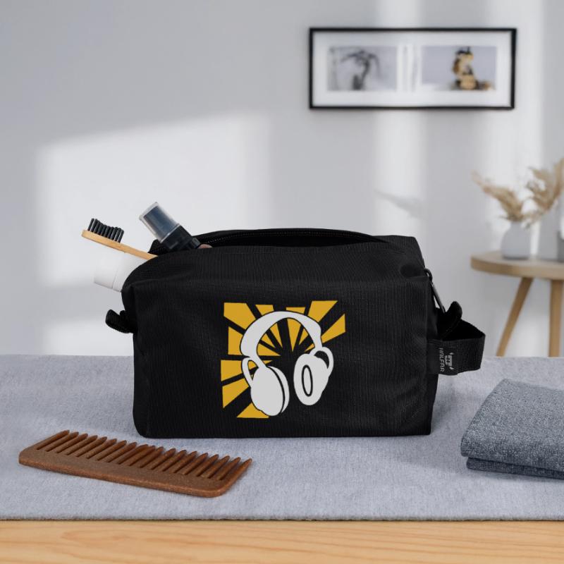Explodierende Kopfhörer Recycelte Kulturtasche