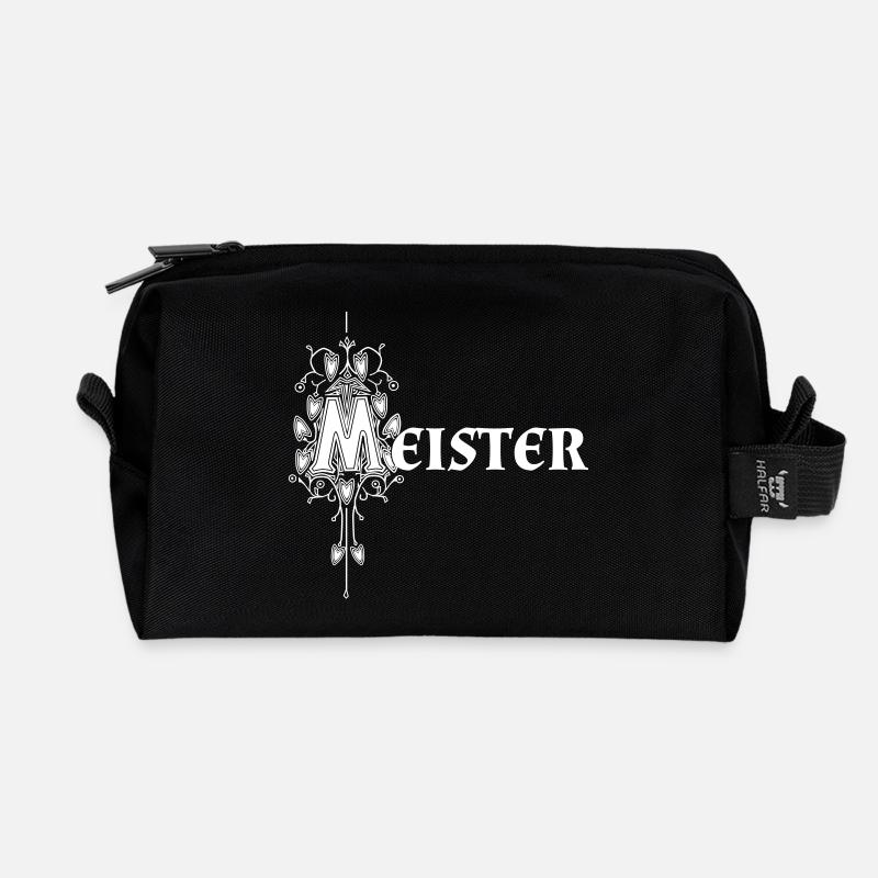 Meisterliches Rollenspiel Tshirt - Recycelte Kulturtasche - Schwarz