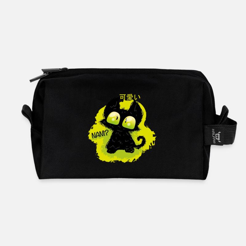 Kuromi - Recycelte Kulturtasche - Schwarz