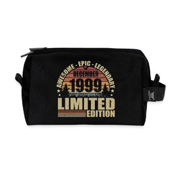 Dezember 1999 – Limitierte Auflage Dezember 1999 - Recycelte Kulturtasche - Schwarz - Vorne