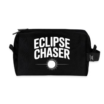 Eclipse Chaser - Recycled Toiletry Zip Bag - black - Front