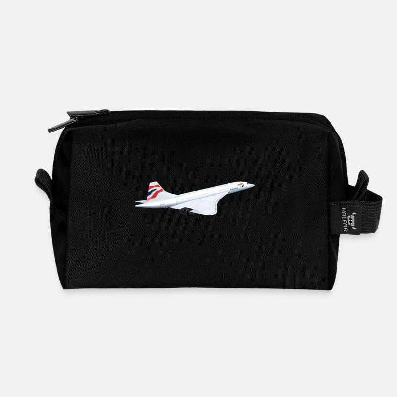 Concorde - Recycled Toiletry Zip Bag - black