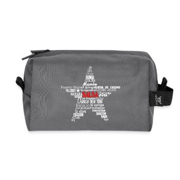 Salsa Star Shirt white - Mambo New York - Recycelte Kulturtasche - Anthrazit - Vorne