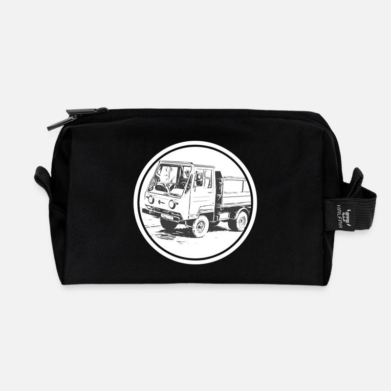 Multicar M25 - Recycelte Kulturtasche - Schwarz