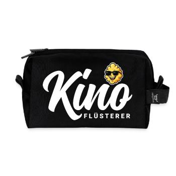 Kino Flüsterer - Recycelte Kulturtasche - Schwarz - Vorne