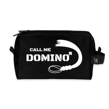 Traînée de dominatrice - Trousse de toilette en tissu recyclé - noir - Devant