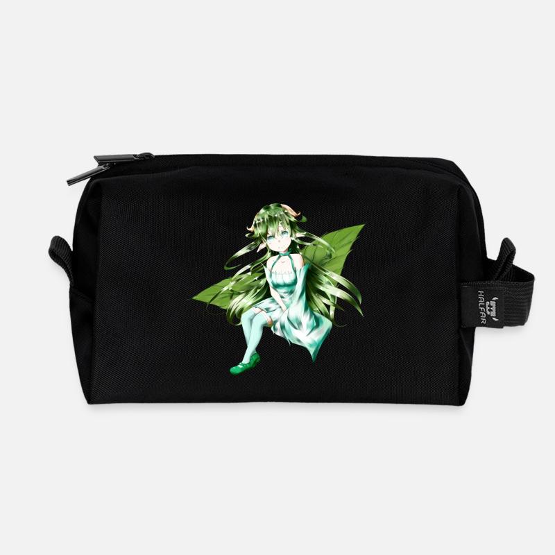 Minto - Recycelte Kulturtasche - Schwarz