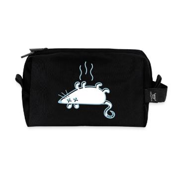 Eine tote Maus - Recycelte Kulturtasche - Schwarz - Vorne
