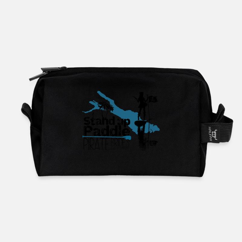 SUP Pirate Brides Bodensee - Trousse de toilette en tissu recyclé - noir